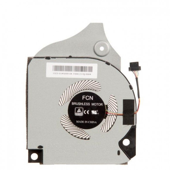 Вентилятор (кулер) для ноутбука Dell Inspiron G5 5590, G7 7790, G7 7590, G5-5590, G7-7790, G7-7590, CPU 12V, 4-pin
