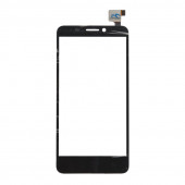 Сенсорное стекло (тачскрин) для Alcatel Idol S 6035R, черный