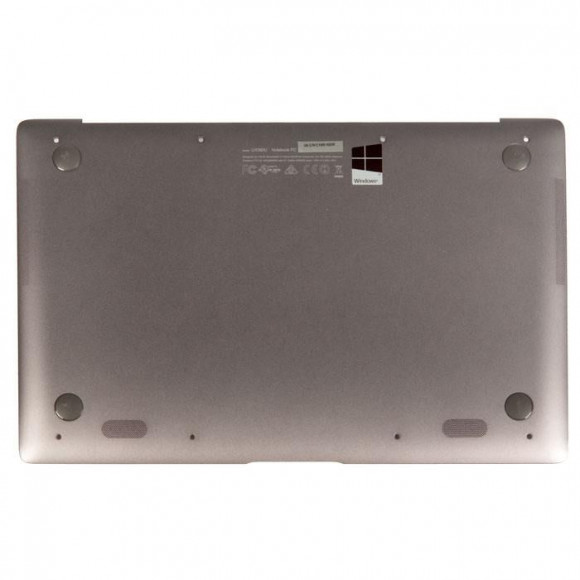 Поддон (нижняя крышка корпуса) для ноутбука Asus UX390UA, UX390UAK серый