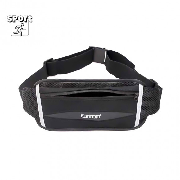 Сумка на пояс Earldom ET-S2 Waterproof Running Waist Belt Bag, черная