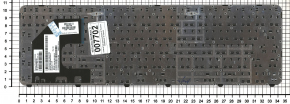 Клавиатура для ноутбука HP Pavilion SleekBook 15, черная с рамкой