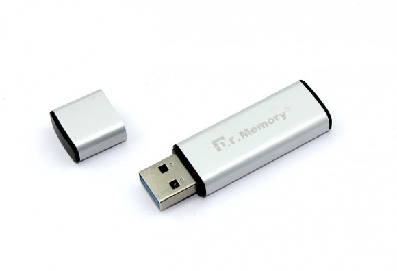 Флешка USB Dr.Memory 009 16GB, USB 3.0, серебристый