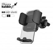 Держатель в авто HOCO CA117 зажим, в воздуховод (черный) Держатель в авто HOCO CA117 зажим, в воздуховод (черный)