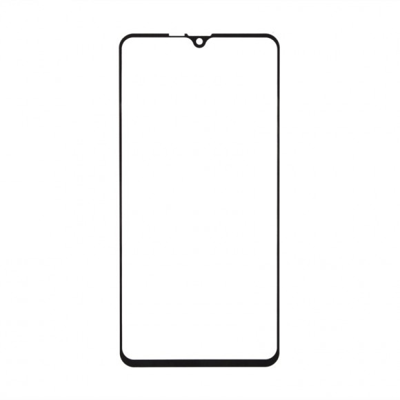 Защитное стекло "LP" для Huawei Mate 20 X (5G) Thin Frame Full Glue Glass с рамкой, черное