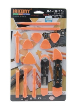 Набор инструментов для разборки планшетов и телефонов Jakemy JM-OP15 Набор инструментов для разборки планшетов и телефонов Jakemy JM-OP15