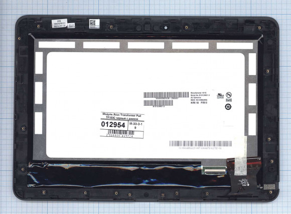 Модуль (матрица B101EAN01.6 и тачскрин в сборе) для планшета Asus Transformer Pad (TF103C), черный, б.у.