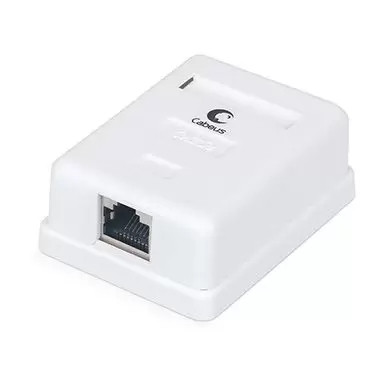 Розетка компьютерная RJ-45(8P8C) Cabeus WS-8P8C-Cat.5e-SH-1