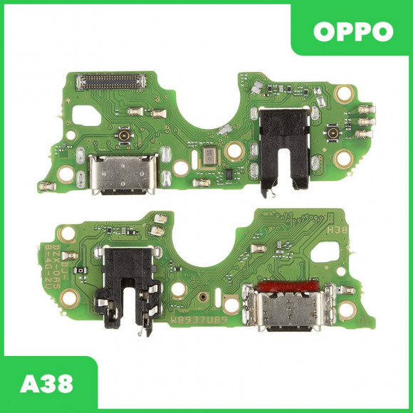 Системный разъем (разъем зарядки) для Oppo A38 (CPH2579), микрофон