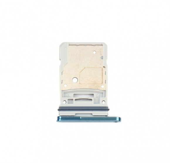 Держатель (лоток) SIM-карты для Samsung Galaxy S20 FE (G780F), голубой