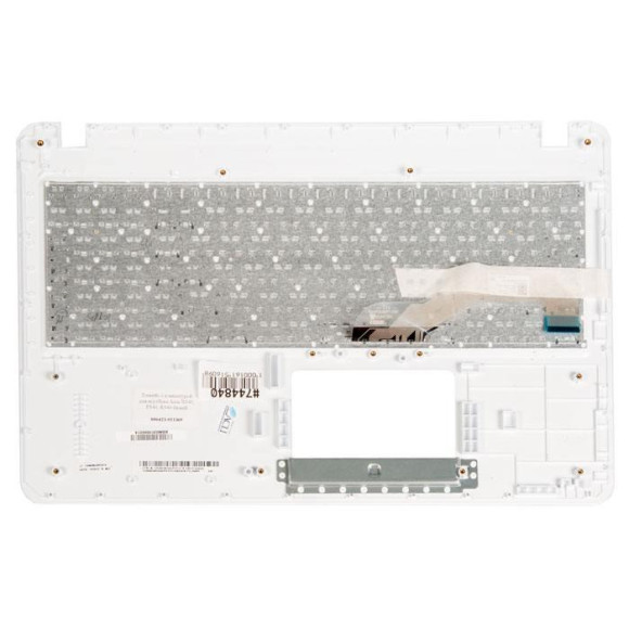 Верхняя часть корпуса (Palmrest) Asus VivoBook X540 с клавиатурой, белый (с разбора) Верхняя часть корпуса (Palmrest) Asus VivoBook X540 с клавиатурой, белый (с разбора)