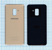 Задняя крышка корпуса для Samsung Galaxy A8 2018 (A530F), золотая Задняя крышка корпуса для Samsung Galaxy A8 2018 (A530F), золотая