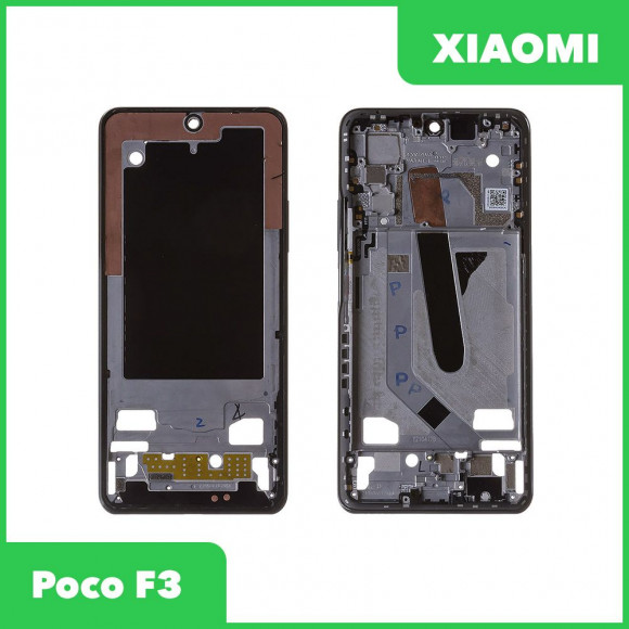 Рамка дисплея для Xiaomi Poco F3 (черный)