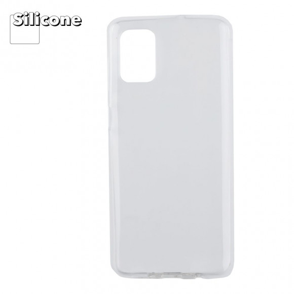 Силиконовый чехол "LP" для Samsung Galaxy M51 (M515F) TPU, прозрачный (европакет)