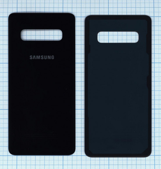 Задняя крышка корпуса для Samsung Galaxy S10 Plus (G975F), черная