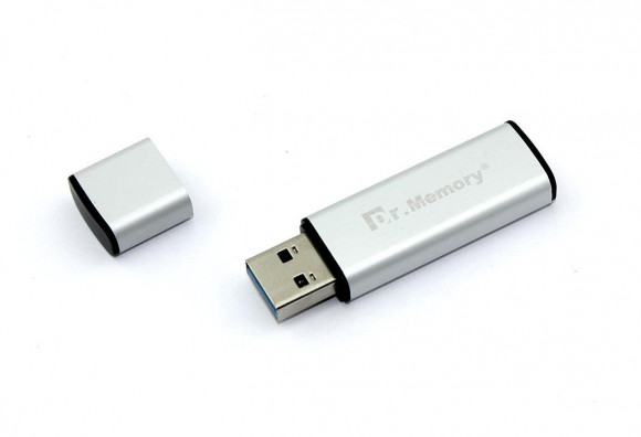 Флешка USB Dr.Memory 009 64GB, USB 3.0, серебристый