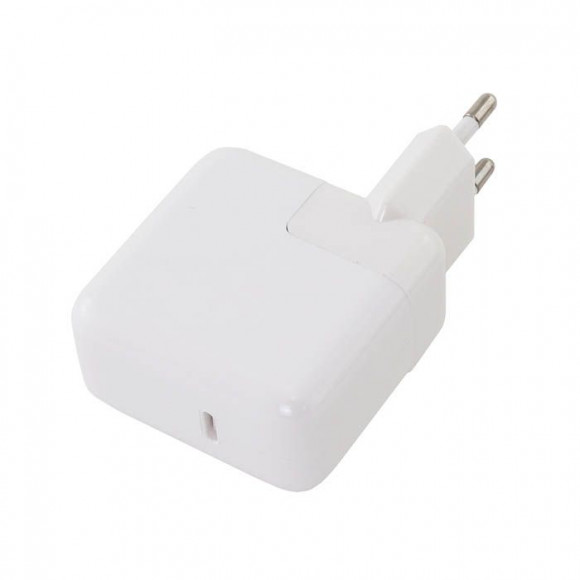 Блок питания (зарядное) для ноутбука Apple 5В 3A, 9В 3A, 15В, 2A, 20В, 1.5A, 30Вт, Type-C (OEM) Блок питания (зарядное) для ноутбука Apple 5В 3A, 9В 3A, 15В, 2A, 20В, 1.5A, 30Вт, Type-C (OEM)