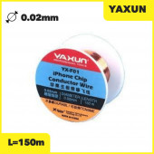 Провод соеденительный YAXUN YX-F01 0.02 мм 150 м в катушках медный Провод соеденительный YAXUN YX-F01 0.02 мм 150 м в катушках медный
