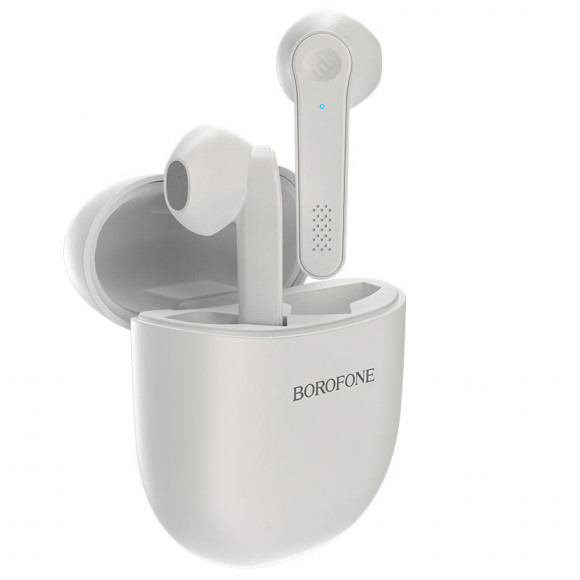 Bluetooth гарнитура BOROFONE BE49 Serenity TWS (белый)