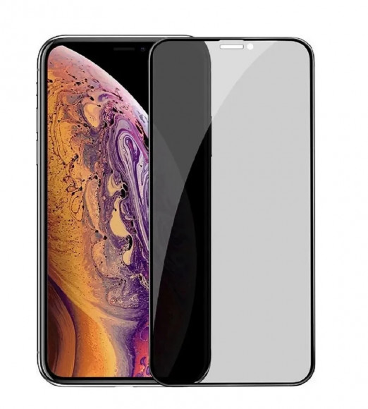 Защитное стекло затемненное для iPhone X, 11Pro