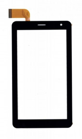 Сенсорное стекло (тачскрин) для Digma Optima 7 A101 3G, черное Сенсорное стекло (тачскрин) для Digma Optima 7 A101 3G, черное