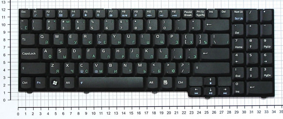 Клавиатура для ноутбука Asus F7Kr, F7L, F7Se, F7Sr, F7Z, M51Se, M51S, X56, черная Клавиатура для ноутбука Asus F7Kr, F7L, F7Se, F7Sr, F7Z, M51Se, M51S, X56, черная