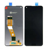 Дисплей для Samsung A115F, M115F Galaxy A11, M11 + тачскрин (черный) оригинал