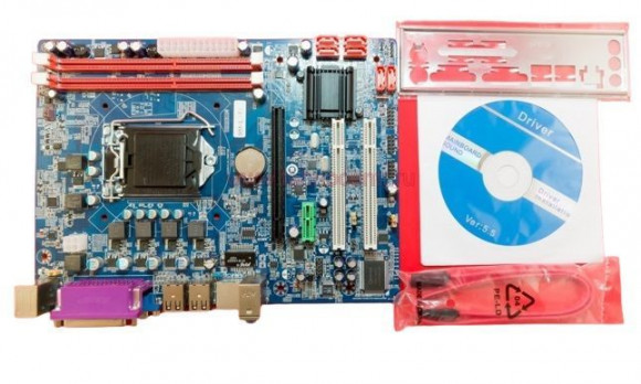 Материнская плата H55 LGA 1156 mATX OEM