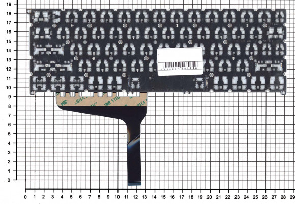 Клавиатура для ноутбука Acer Spin 7 SP714-51, черная с пдсветкой