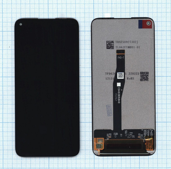 Дисплей для Huawei Nova 5i Pro, Mate 30 Lite черный