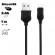 USB кабель Hoco X6 Khaki Micro Charging Cable, 1 метр, черный USB кабель Hoco X6 Khaki Micro Charging Cable, 1 метр, черный