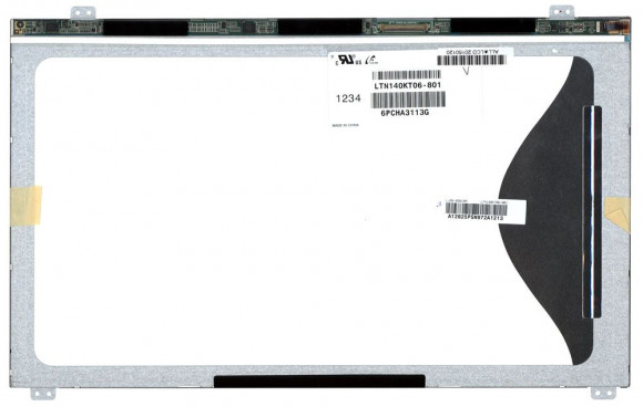 Матрица LTN140KT06 14", 1600x900 HD+, 40 pin, LED, матовая