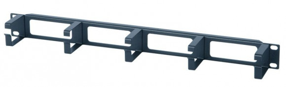 CM-1U-ML Кабельный организатор с металлическими кольцами, 19", 1U Hyperline
