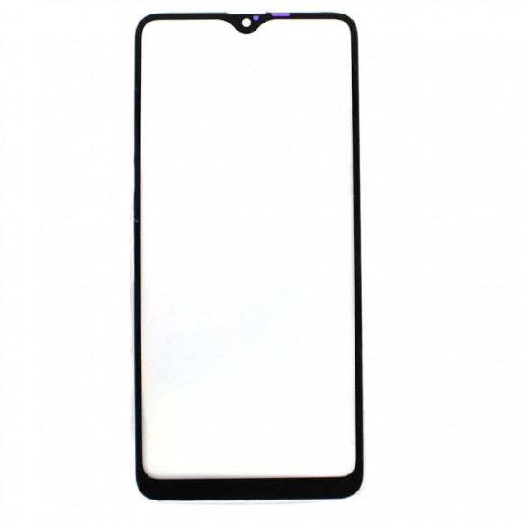 Стекло для переклейки на Samsung A025F Galaxy A02s (черный) HC