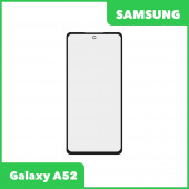 Стекло + OCA пленка для переклейки Samsung Galaxy A52 (A525F), черный Стекло + OCA пленка для переклейки Samsung Galaxy A52 (A525F), черный