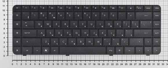 Клавиатура для ноутбука HP Compaq Presario CQ62, CQ56, G62, G56, черная