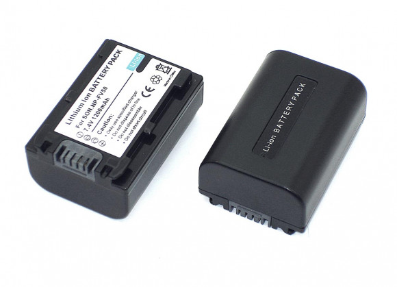 Аккумулятор NP-FV50 для видеокамеры Sony DCR-DVD, 7.2В, 1150мАч Аккумулятор NP-FV50 для видеокамеры Sony DCR-DVD, 7.2В, 1150мАч