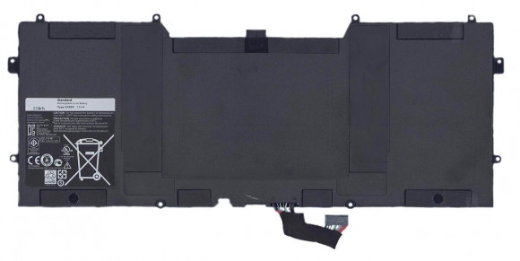 Аккумулятор (батарея) для ноутбука Dell XPS 12 9Q33 (C4K9V) 7.4V 47Wh