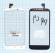Сенсорное стекло (тачскрин) для Alcatel One Touch Pop C9 7047D, белый Сенсорное стекло (тачскрин) для Alcatel One Touch Pop C9 7047D, белый