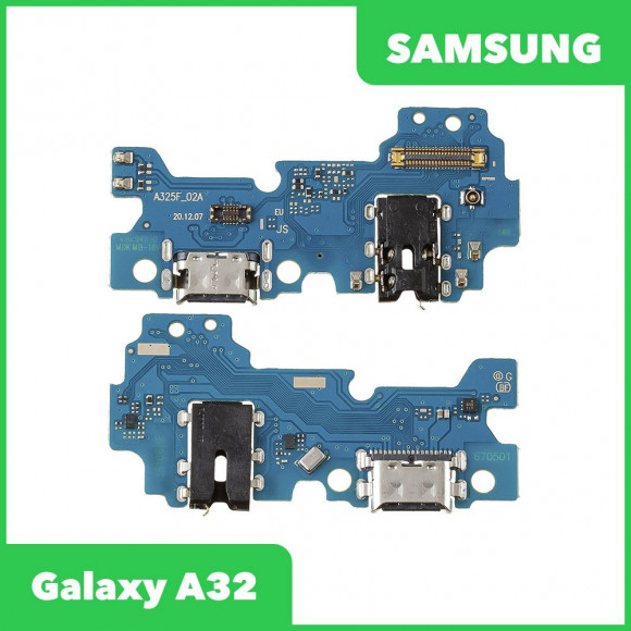 Шлейф, FLC для Samsung Galaxy A32 (A325F) плата системный разъем, микрофон