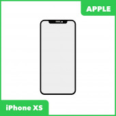 Стекло + OCA для Apple iPhone XS олеофобное покрытие, черный (оригинал) Стекло + OCA для Apple iPhone XS олеофобное покрытие, черный (оригинал)