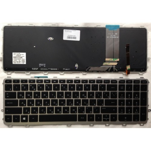 Клавиатура для ноутбука HP Pavilion 15-j 17-j 15-j000 17-j000 black РУССКАЯ РАСКЛАДКА