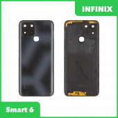 Задняя крышка для Infinix Smart 6 (X6511) (черный) Задняя крышка для Infinix Smart 6 (X6511) (черный)