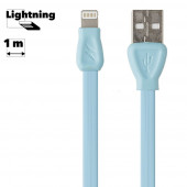 USB Дата-кабель Remax Martin 028i для Apple 8-pin, 1 метр, голубой