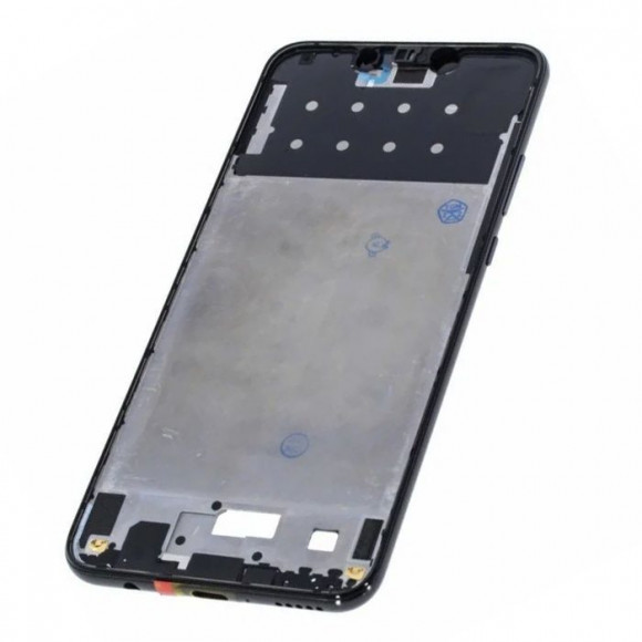 Рамка дисплея (средняя часть) для Huawei Nova 3 (PAR LX1), черная