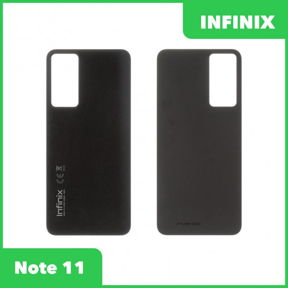Задняя крышка для Infinix Note 11 (X663B) (черный)