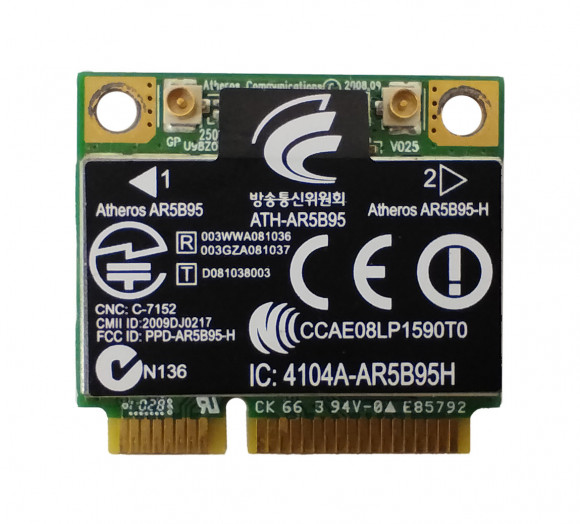 Wi-Fi модуль HP Pavilion DV7-4000, ATH-AR5B95, (с разбора) Wi-Fi модуль HP Pavilion DV7-4000, ATH-AR5B95, (с разбора)
