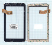 Сенсорное стекло (тачскрин) C186104C12 FPC833DR, черное Сенсорное стекло (тачскрин) C186104C12 FPC833DR, черное