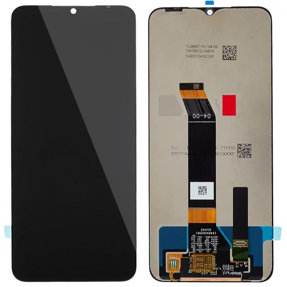 Дисплей Xiaomi Poco M4 5G, Note 11E+тачскрин (черный)