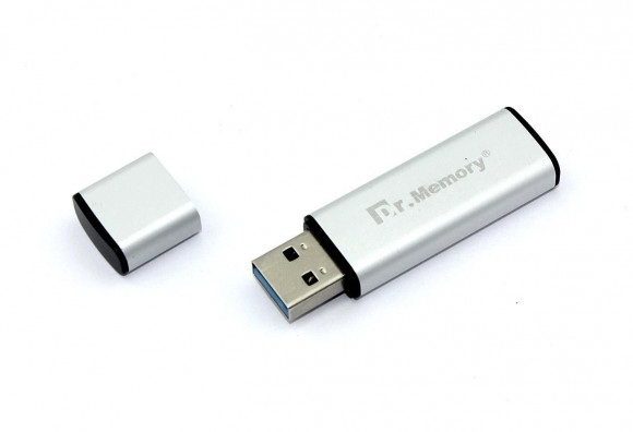 Флешка USB Dr.Memory 009 32GB, USB 3.0, серебристый