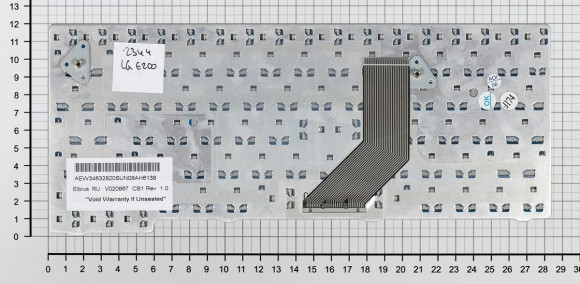 Клавиатура для ноутбука LG E200, E300, белая Клавиатура для ноутбука LG E200, E300, белая